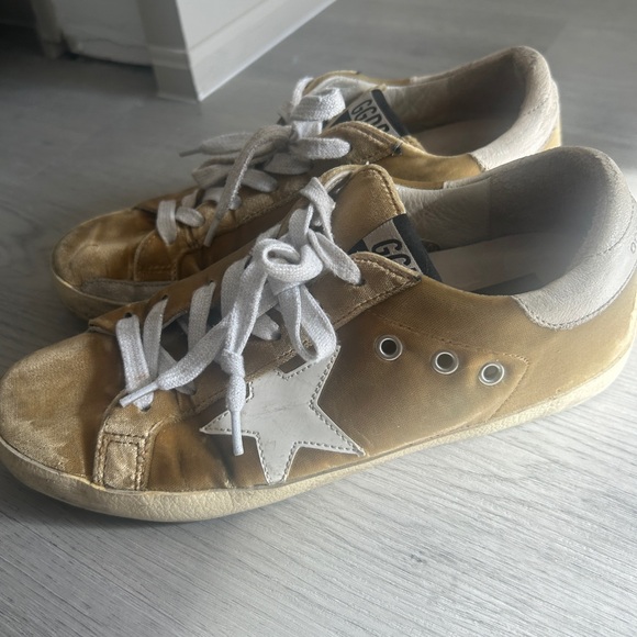 Golden goose mustard yellow sneakers - Picture 4 of 4